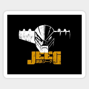 063 Jeeg Head Sticker